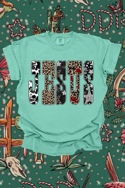 Alt Jesus Graphic Tee Spurs & Spades Boutique