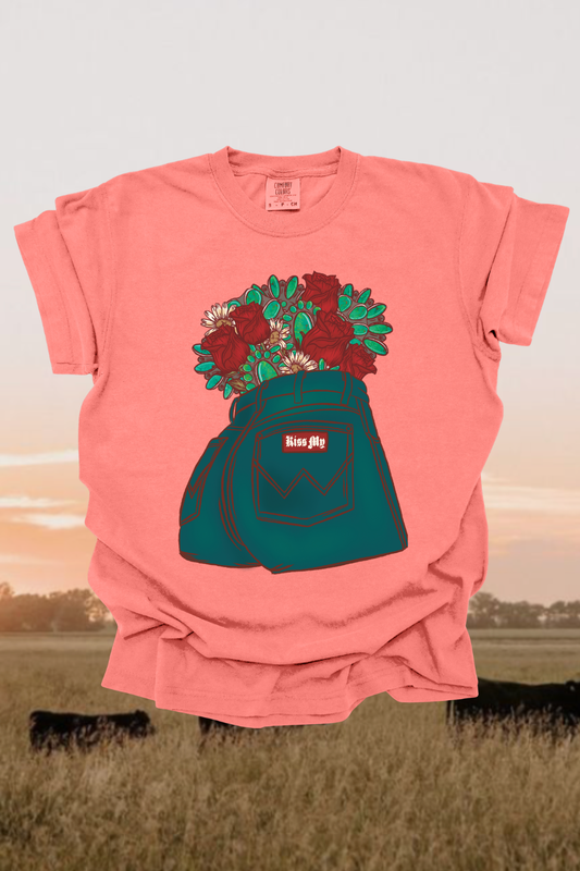 Kiss My Graphic Tee Spurs & Spades Boutique