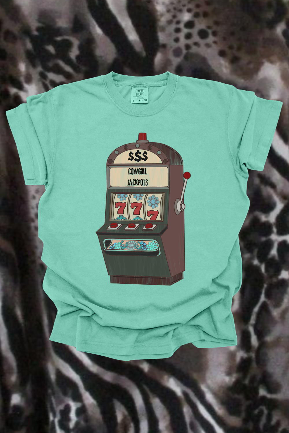 Cowgirl Jackpots Graphic Tee Spurs & Spades Boutique