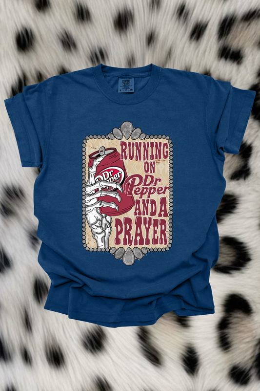 Runnin On Dr.P Graphic Tee Spurs & Spades Boutique