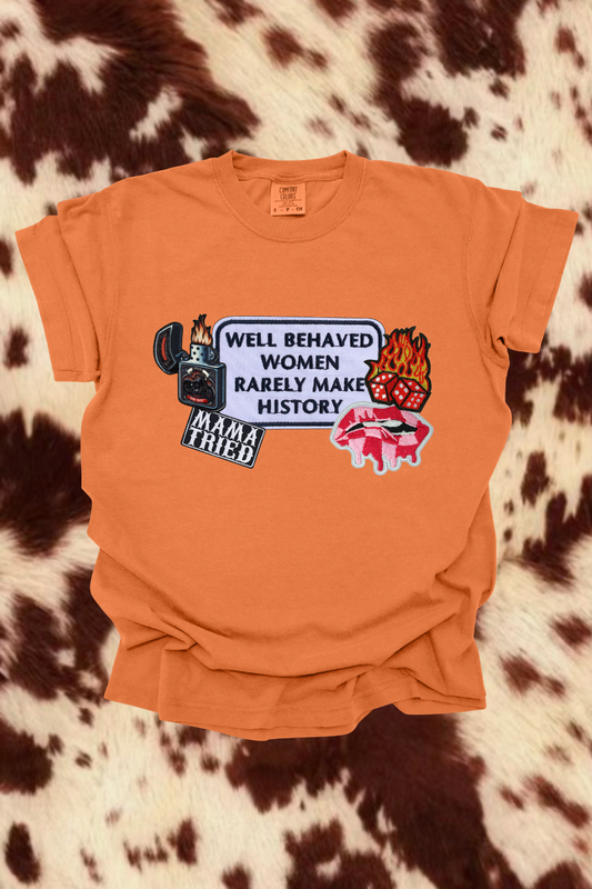Well Behaved Women Graphic Tee Spurs & Spades Boutique