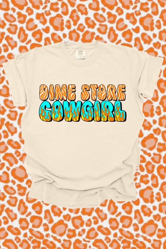 Dime Store Cowgirl Graphic Tee Spurs & Spades Boutique