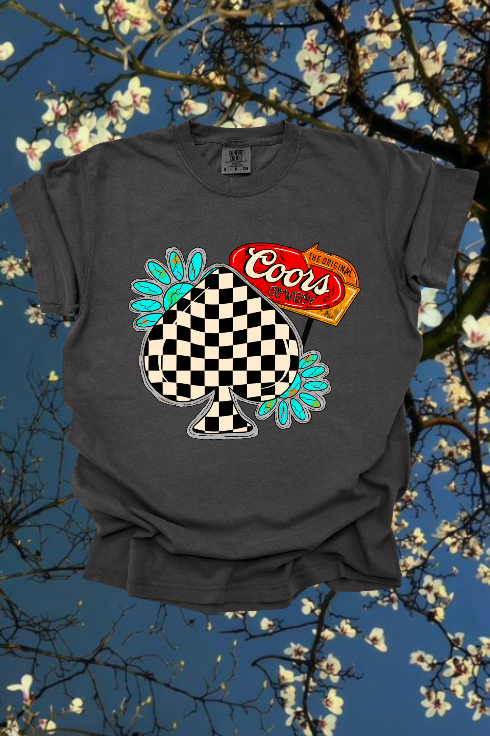 Coors Spade Graphic Tee Spurs & Spades Boutique