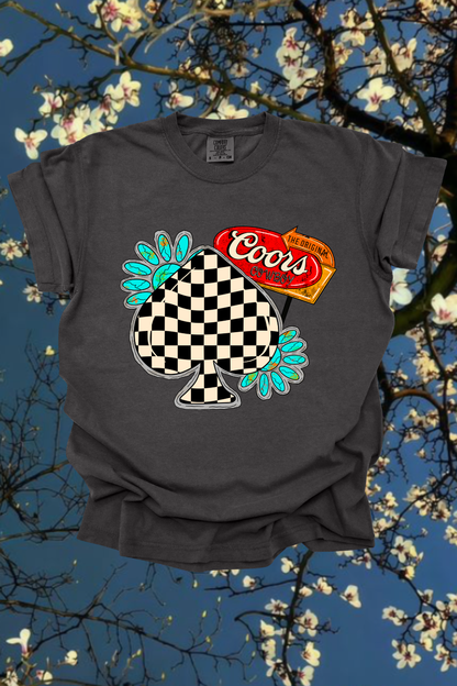 Coors Spade Graphic Tee Spurs & Spades Boutique