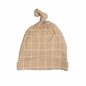 Cinnamon Cider Grid - Top-knot hat Blush Lotus