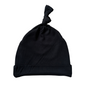 Black - Top-knot hat Blush Lotus