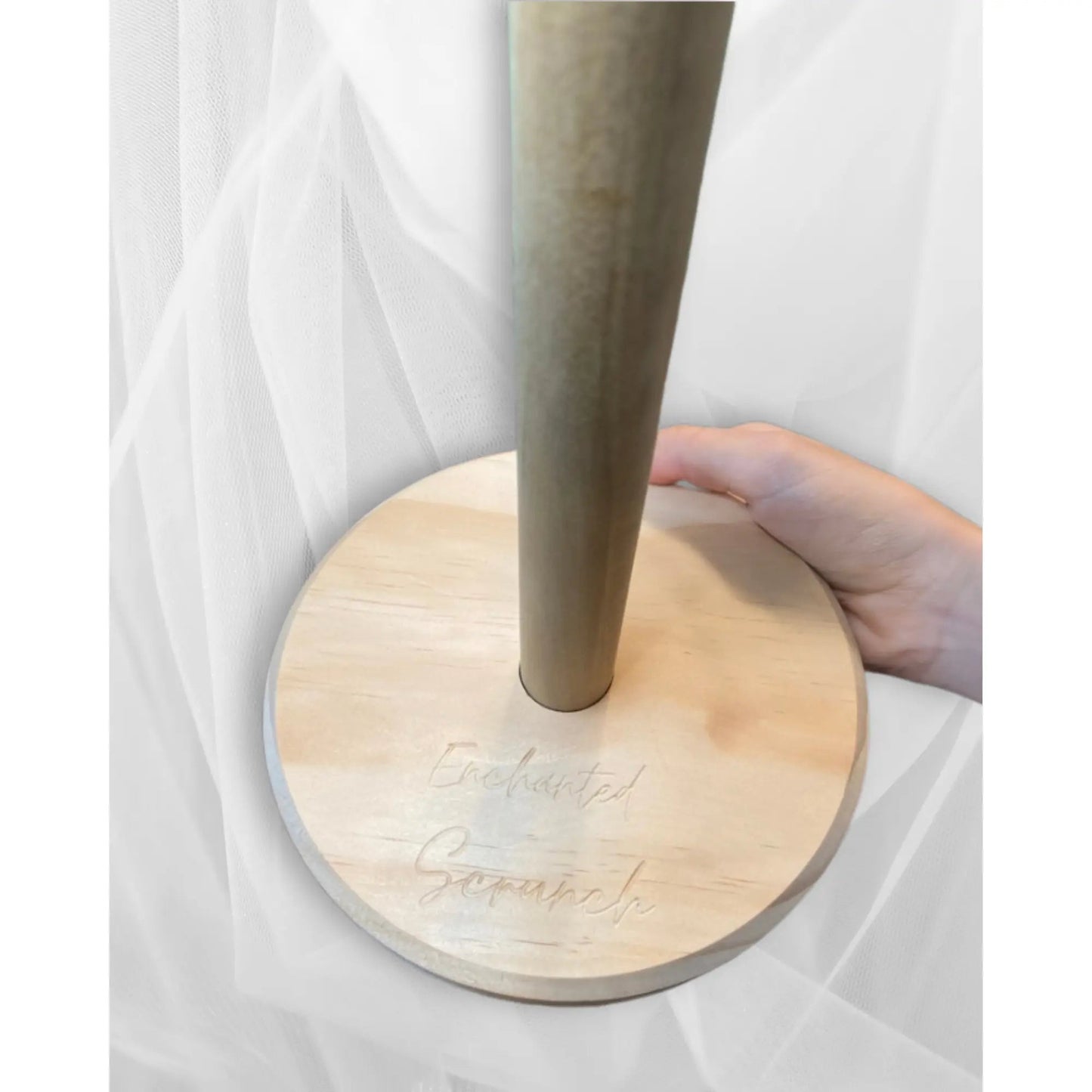 Giant Wooden Scrunchie Holder Enchanted Scrunch