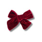 Red Velvet Bow Enchanted Scrunch