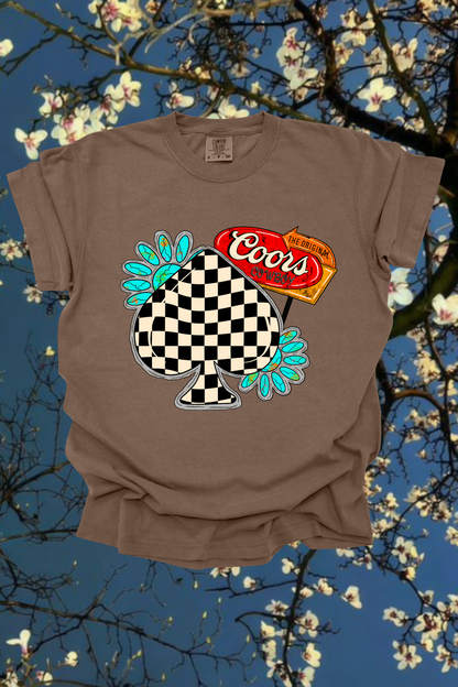 Coors Spade Graphic Tee Spurs & Spades Boutique