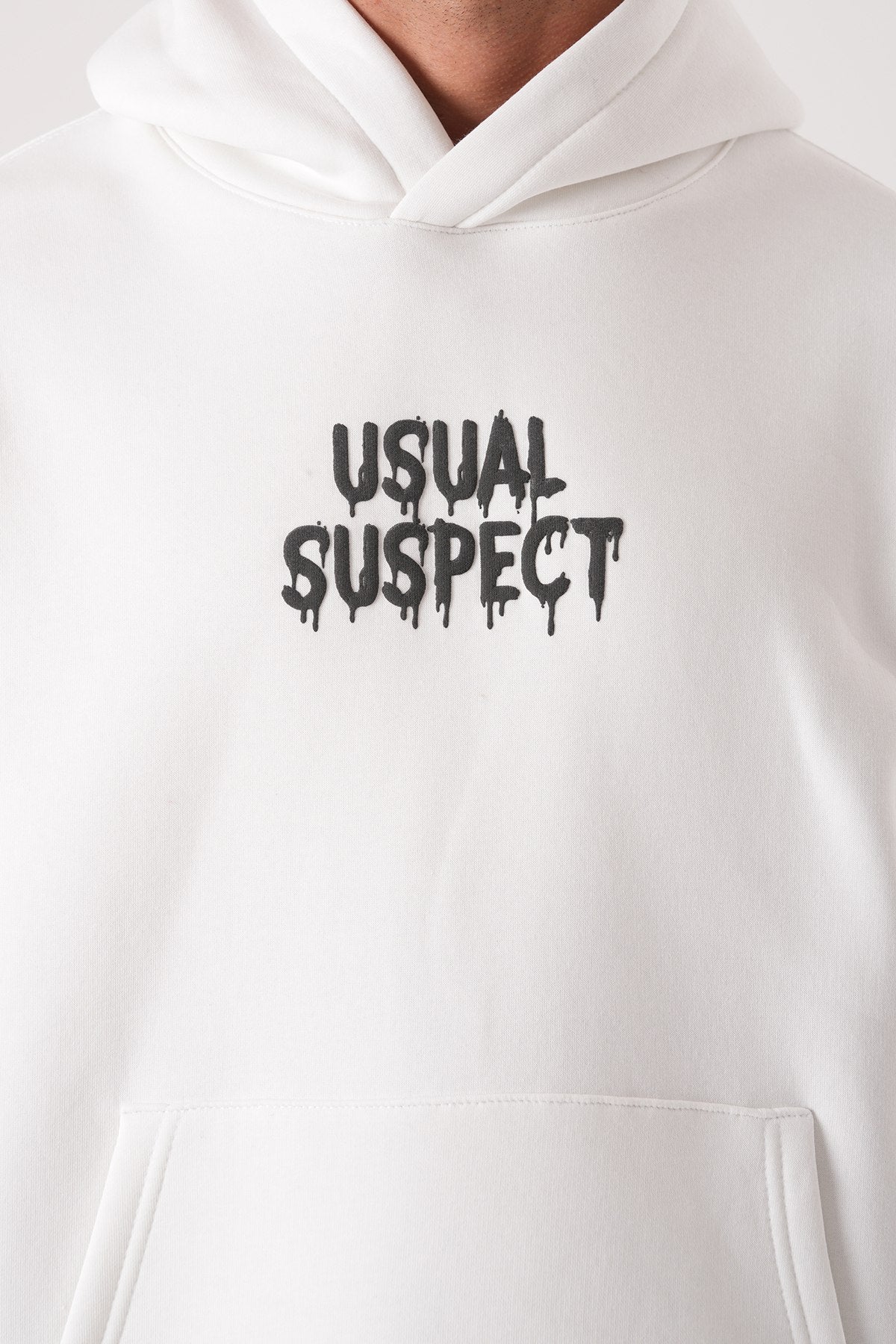 Usual Suspect Graphic Hoodie - Unisex Oversize Sweatshirt Withinblack
