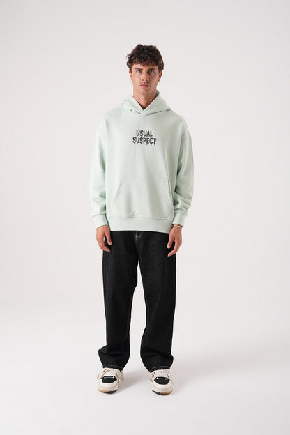 Usual Suspect Graphic Hoodie - Unisex Oversize Sweatshirt Withinblack
