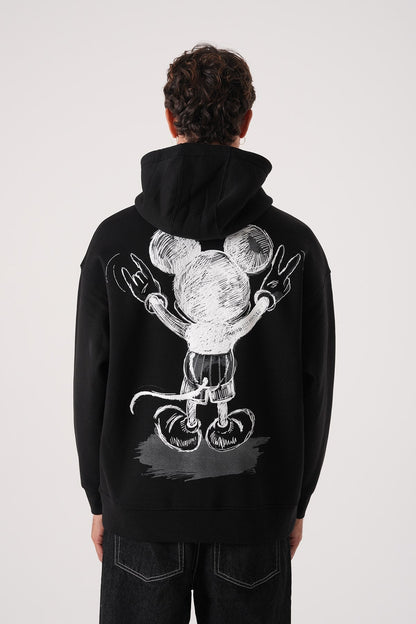 Usual Suspect Graphic Hoodie - Unisex Oversize Sweatshirt Withinblack