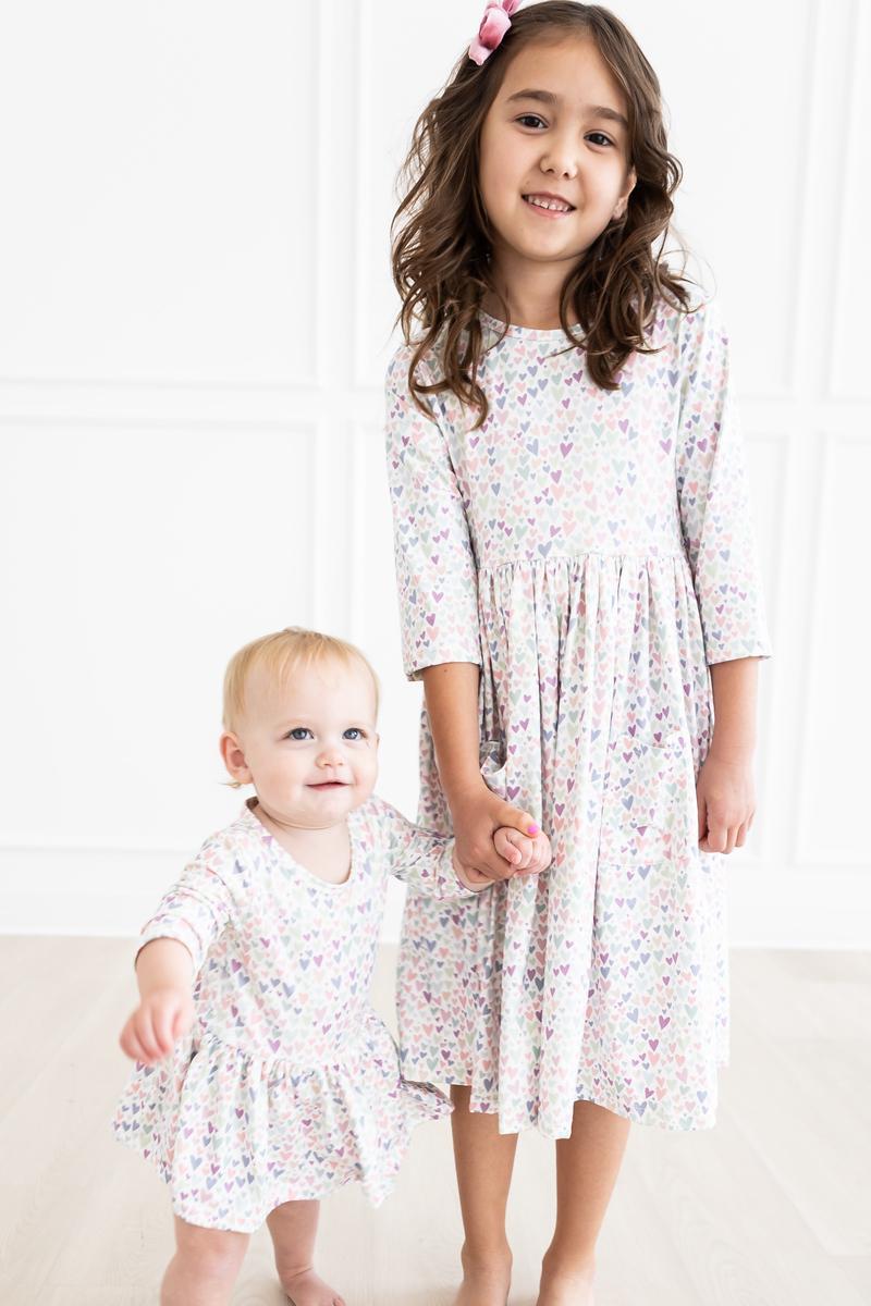 One in a Million 3/4 Sleeve Pocket Twirl Dress Mila & Rose ®