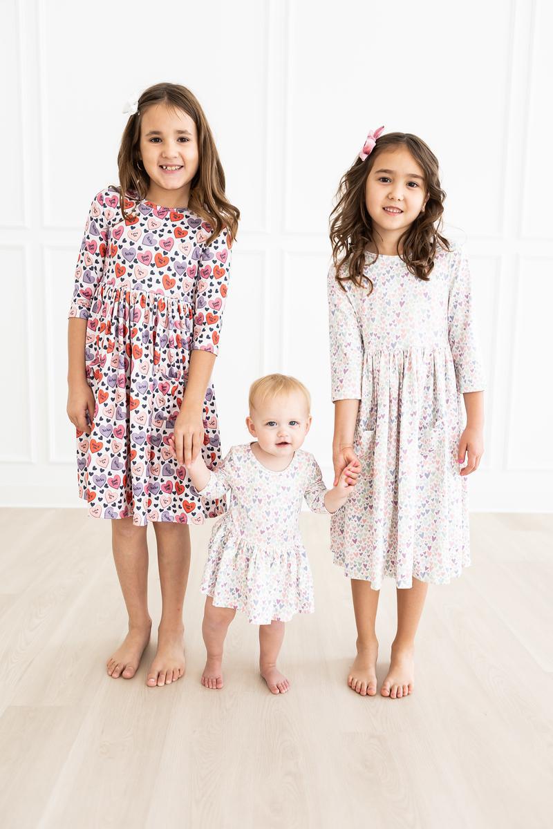 One in a Million 3/4 Sleeve Pocket Twirl Dress Mila & Rose ®