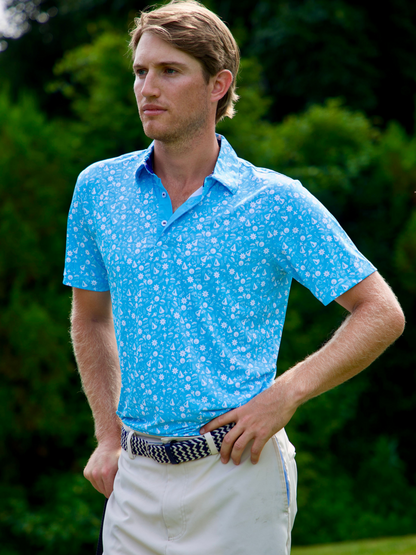 Vacation Performance Polo White Water Life