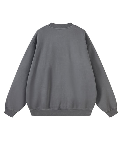 GREY VINTAGE CREWNECK