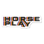 Horseplay VHS Logo Sticker Horseplay Apparel