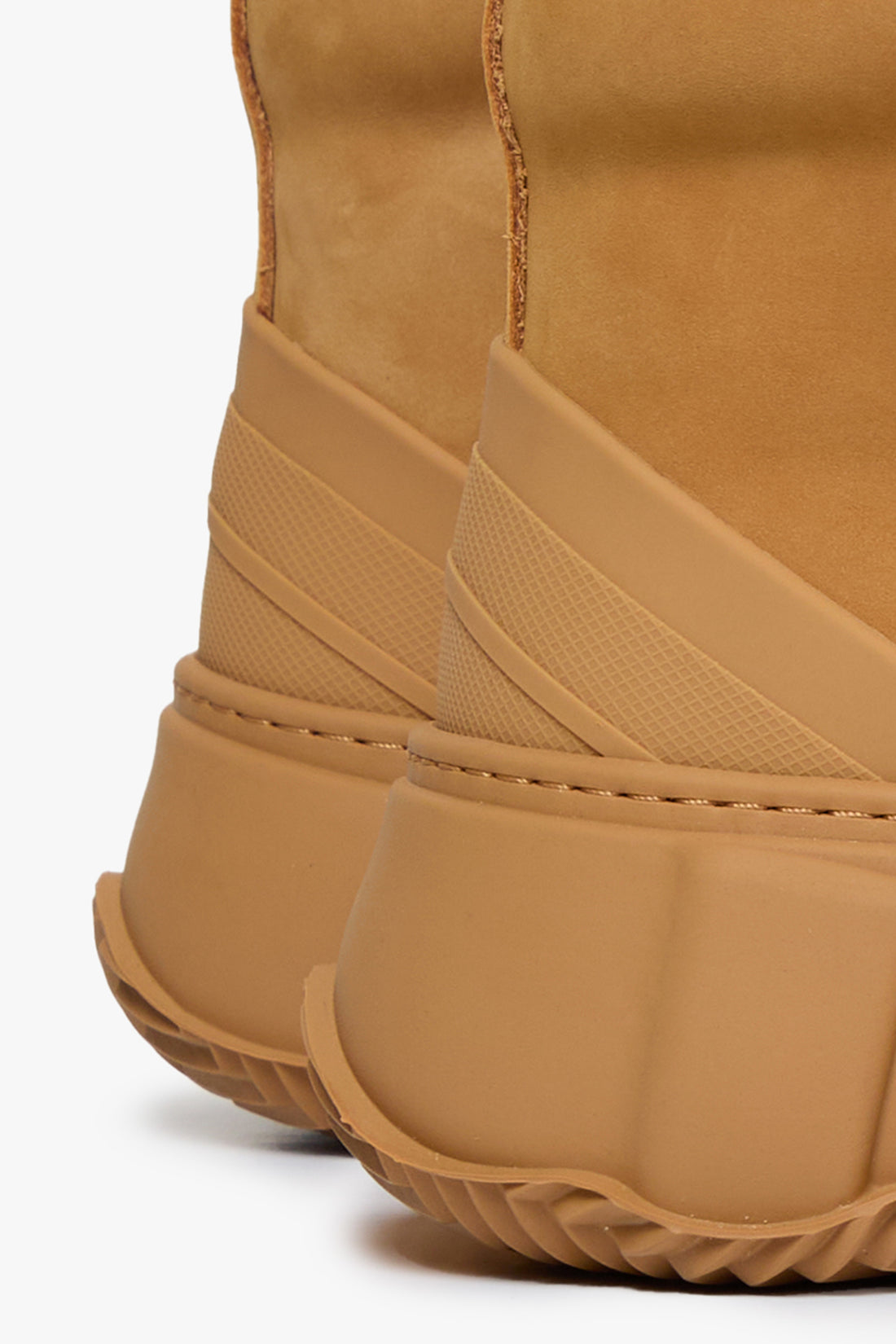 Valabasas "Vision" High Top Shoes - Tan Leather Denim Exchange