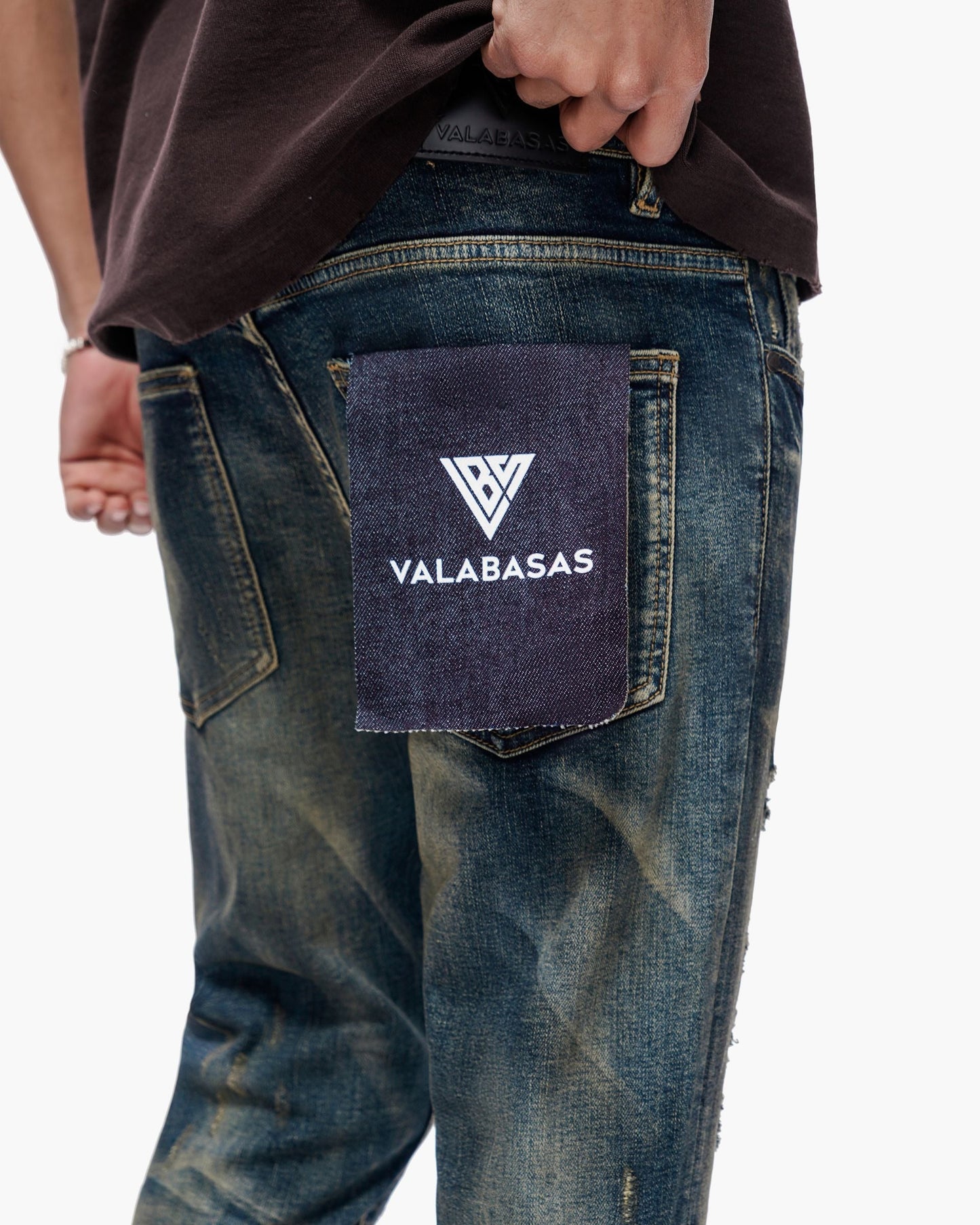 Valabasas Leader Skinny Jean - Dark Blue Vintage Denim Exchange
