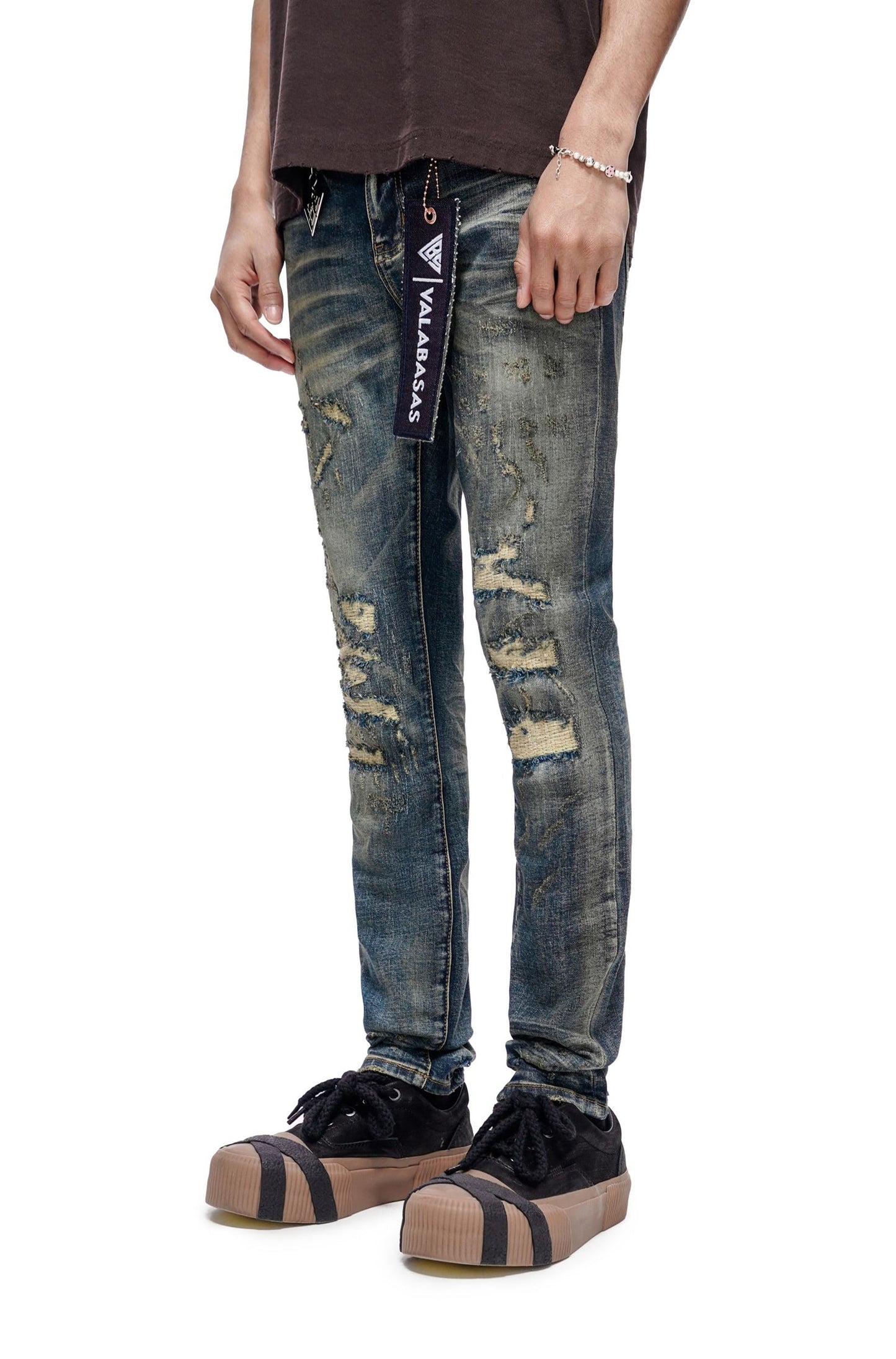 Valabasas Leader Skinny Jean - Dark Blue Vintage Denim Exchange