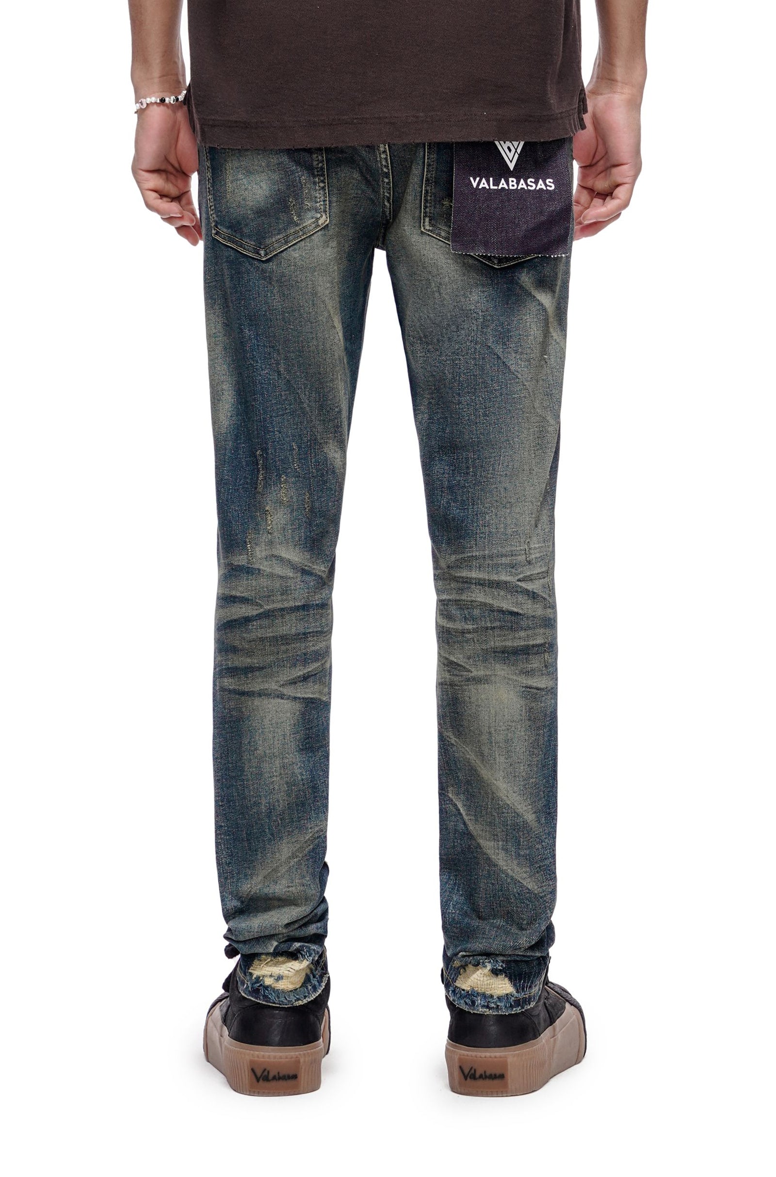 Valabasas Leader Skinny Jean - Dark Blue Vintage Denim Exchange