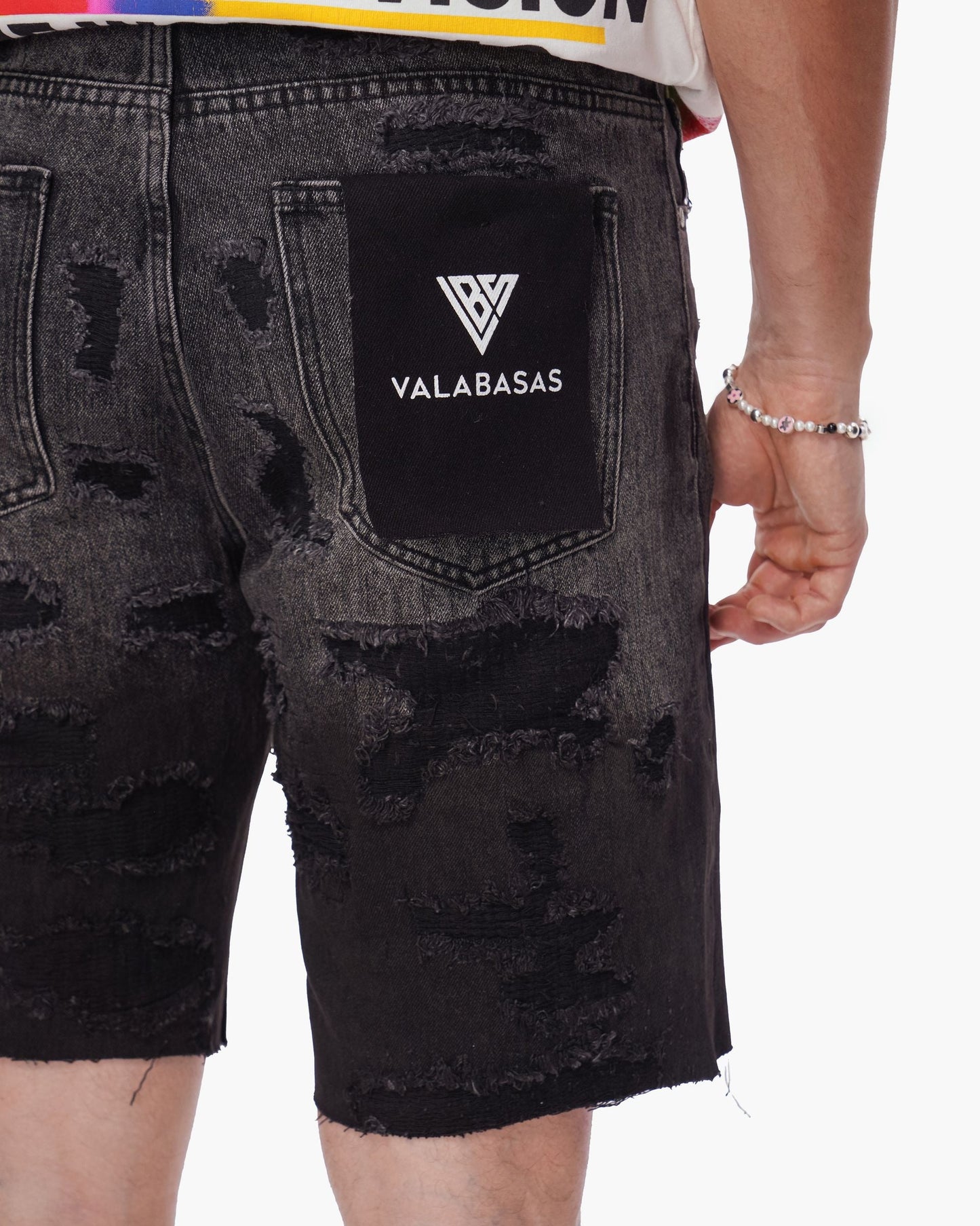 Valabasas Incise Jorts - Grey Wash Denim Exchange