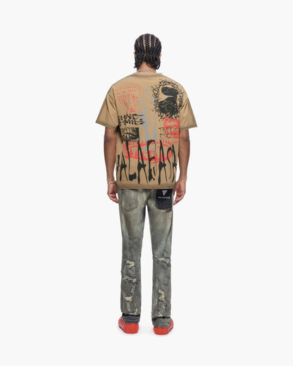 Valabasas Escape Tee - Khaki Denim Exchange