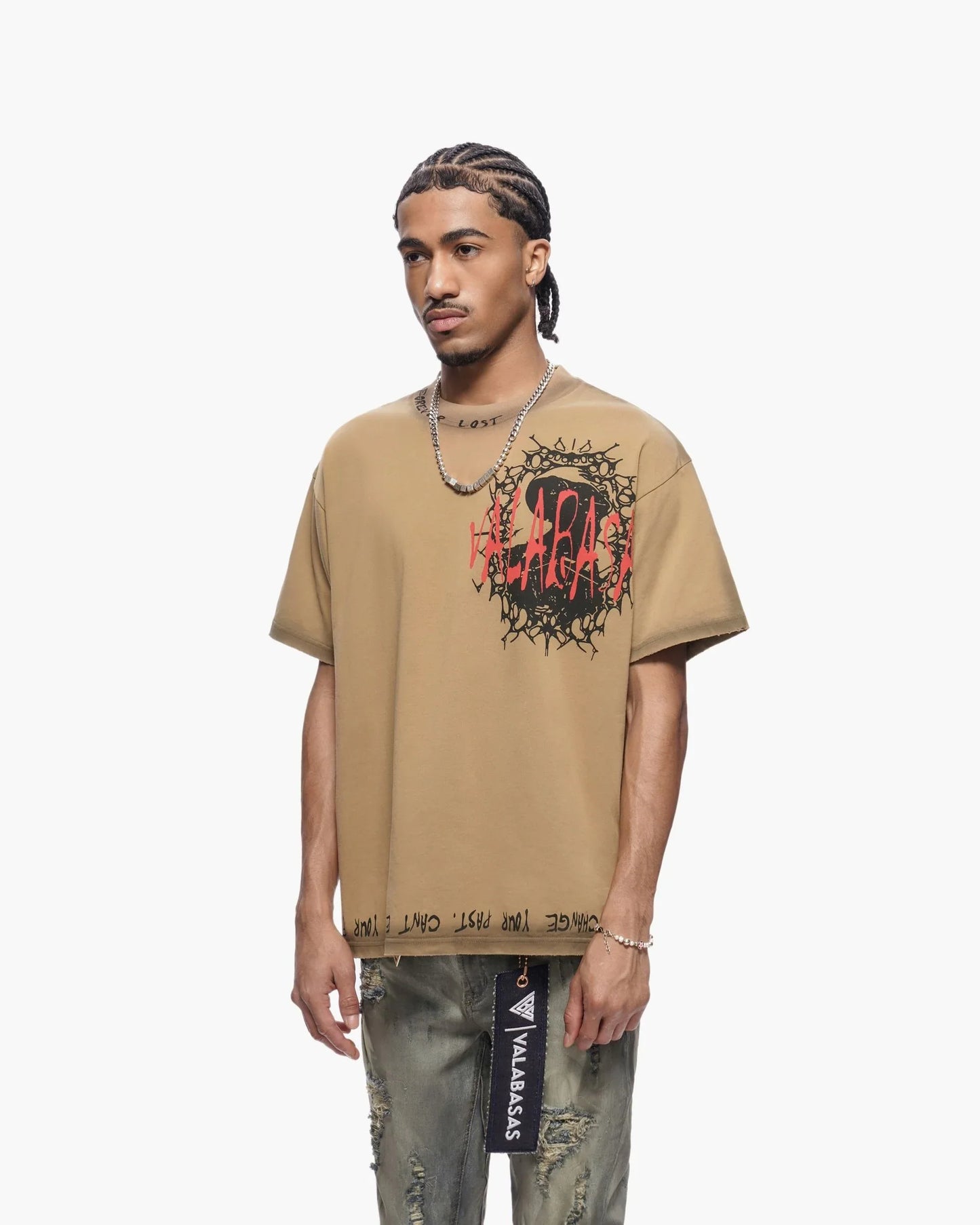 Valabasas Escape Tee - Khaki Denim Exchange