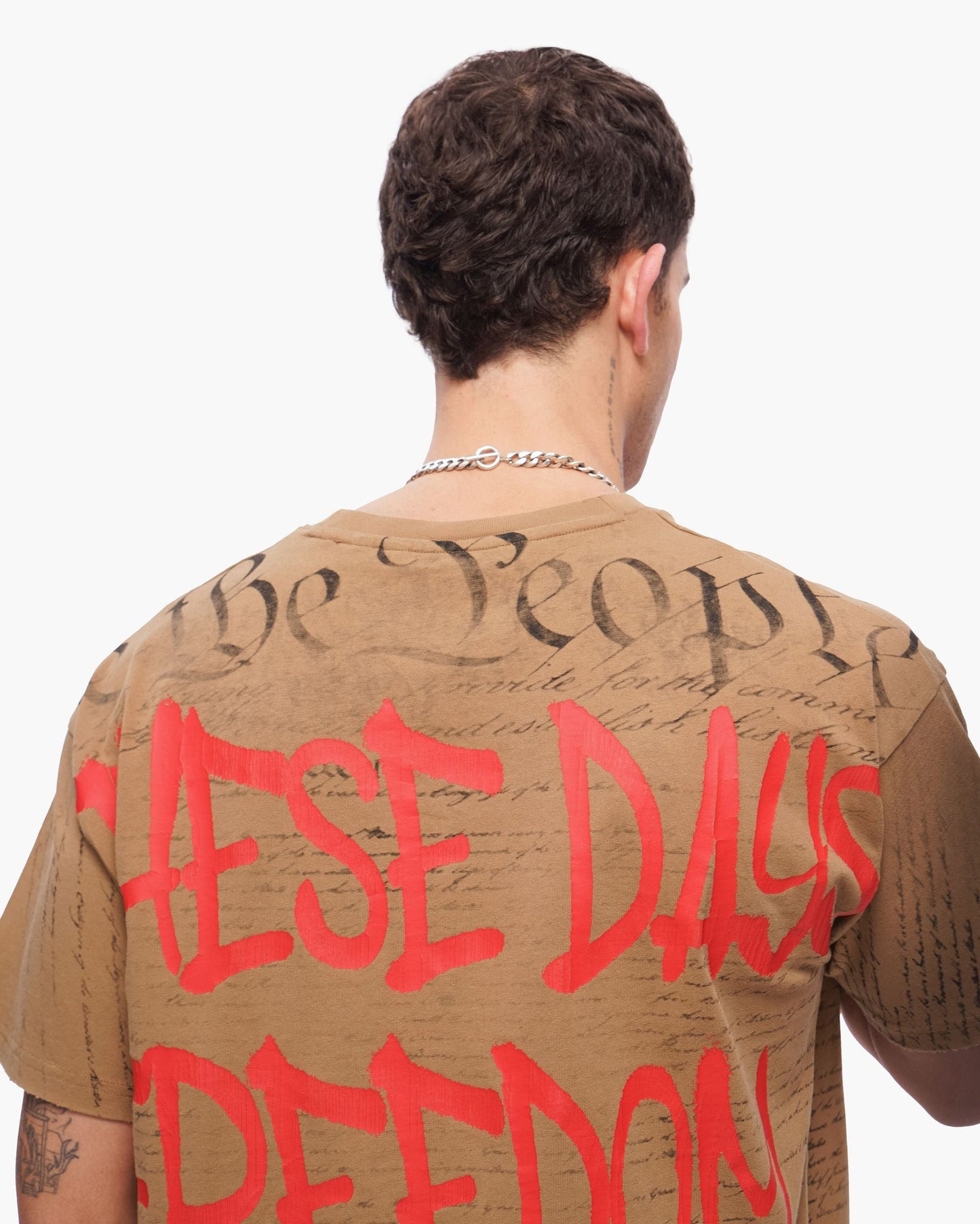 Valabasas Freedom Tee - Khaki Denim Exchange