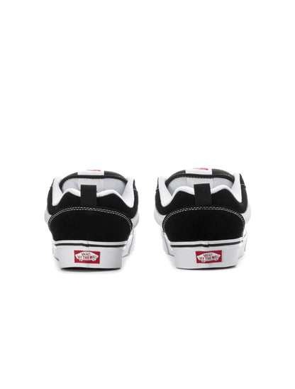 Vans Mens Knu Skool - Black/White Denim Exchange