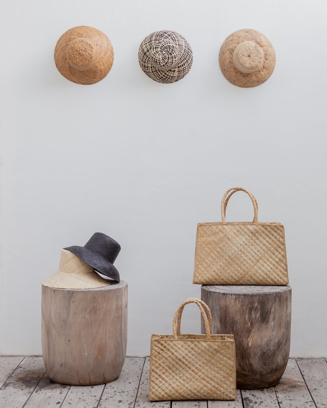Ombre Woven Bucket Hat Village Thrive