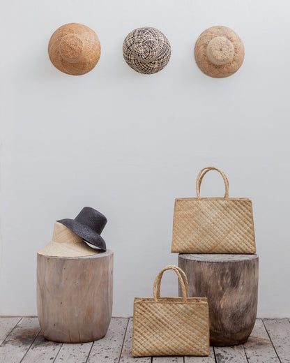 Ombre Woven Bucket Hat Village Thrive