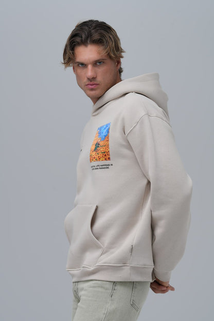 Van Gogh "Starry Night" Graphic Hoodie Withinblack
