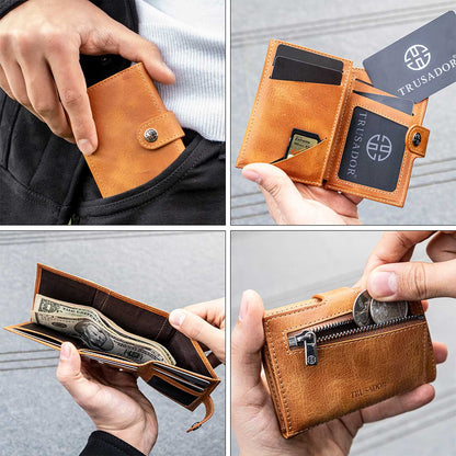 Venice Trifold With Coin Pocket Trusador