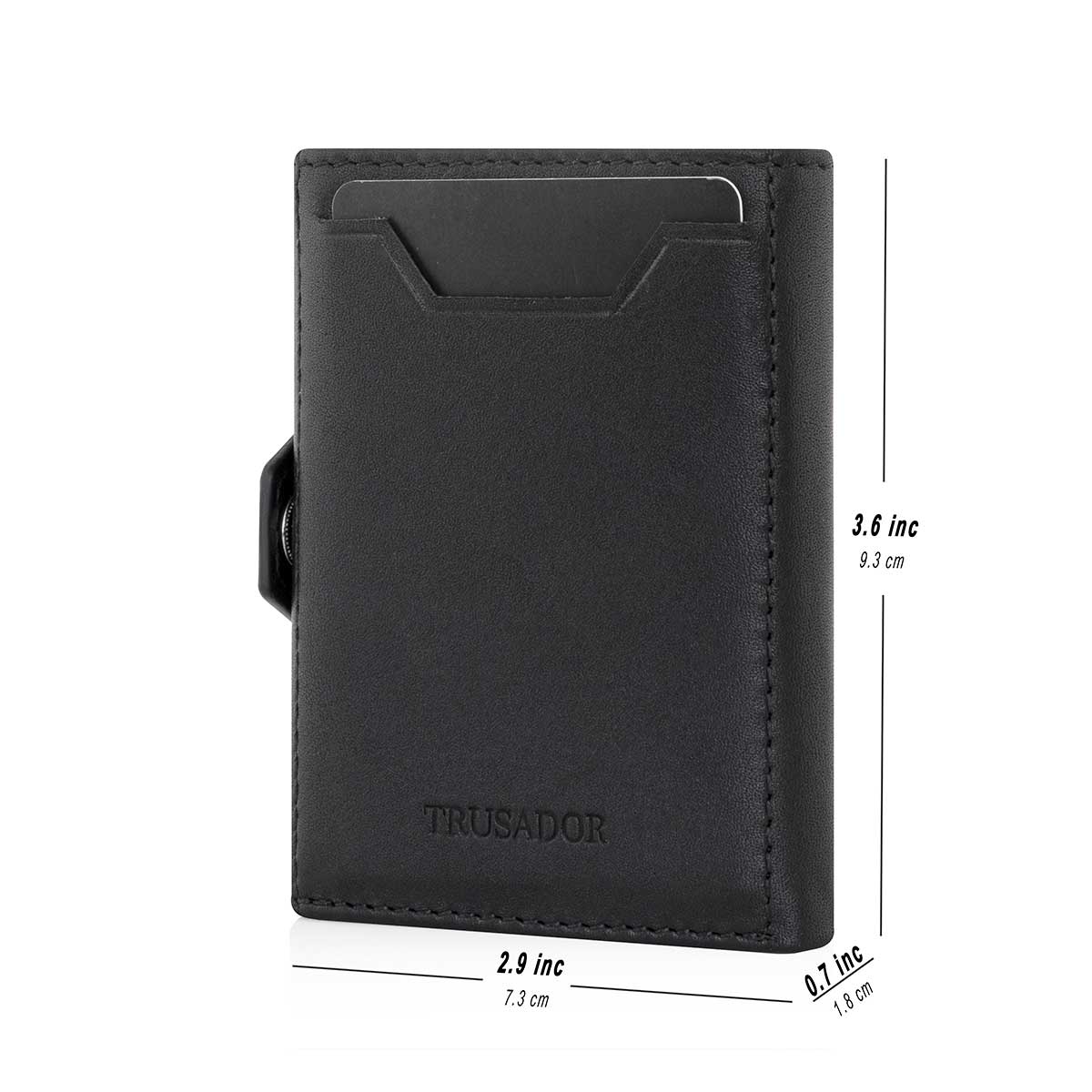 Verona AirTag Leather Wallet Trusador