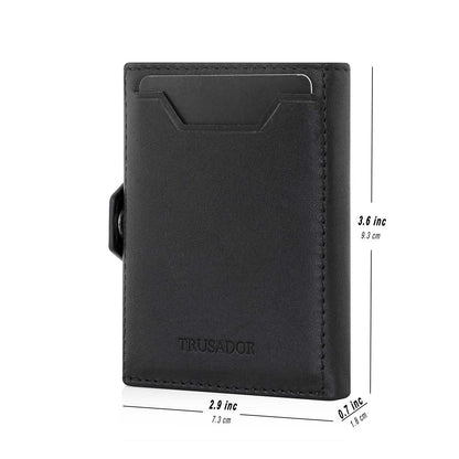 Verona AirTag Leather Wallet Trusador