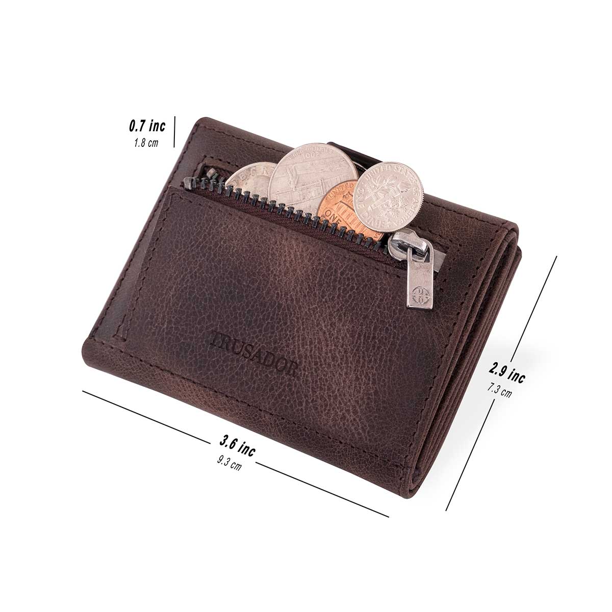 Verona Air Tag With Coin Pocket Trusador