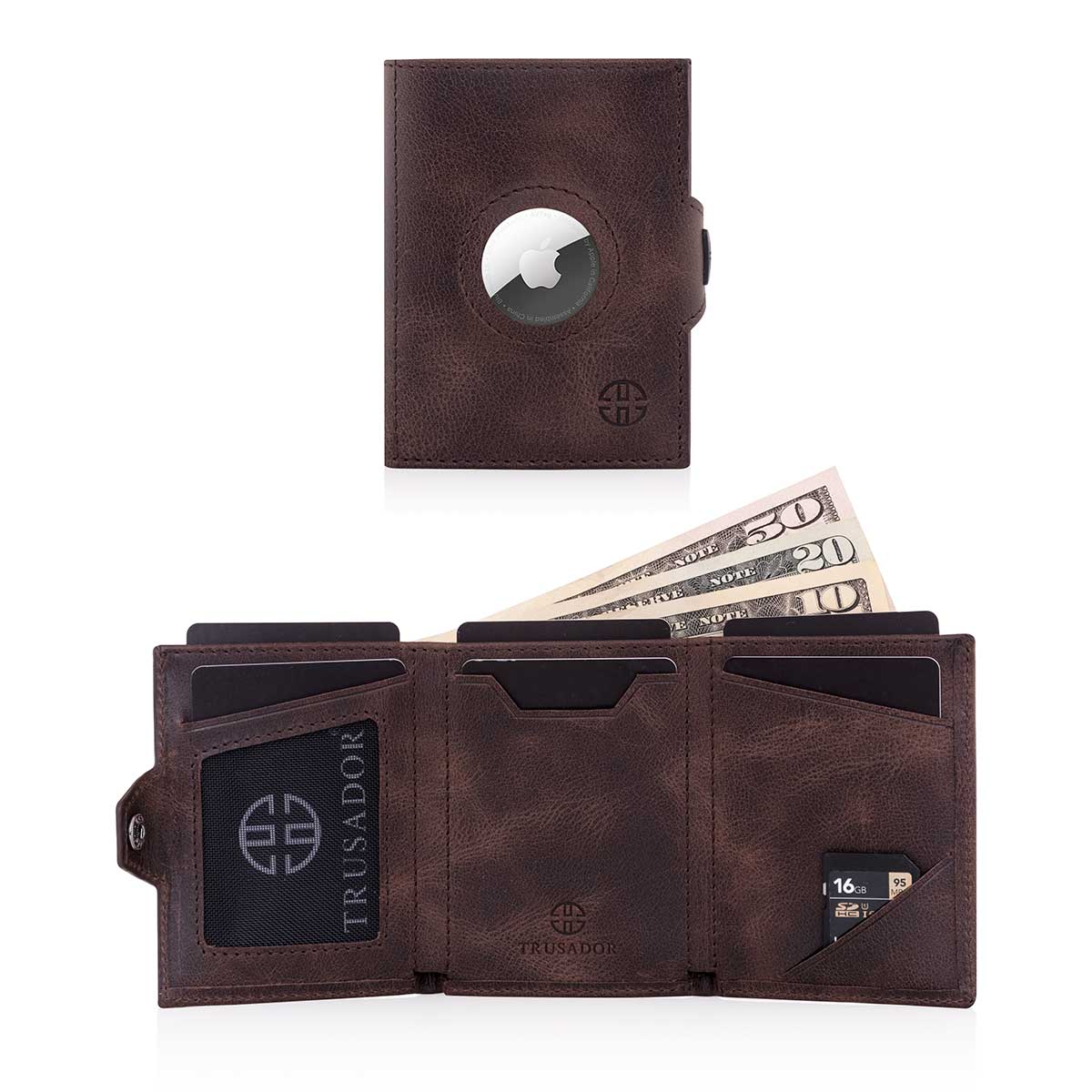 Verona Air Tag With Coin Pocket Trusador