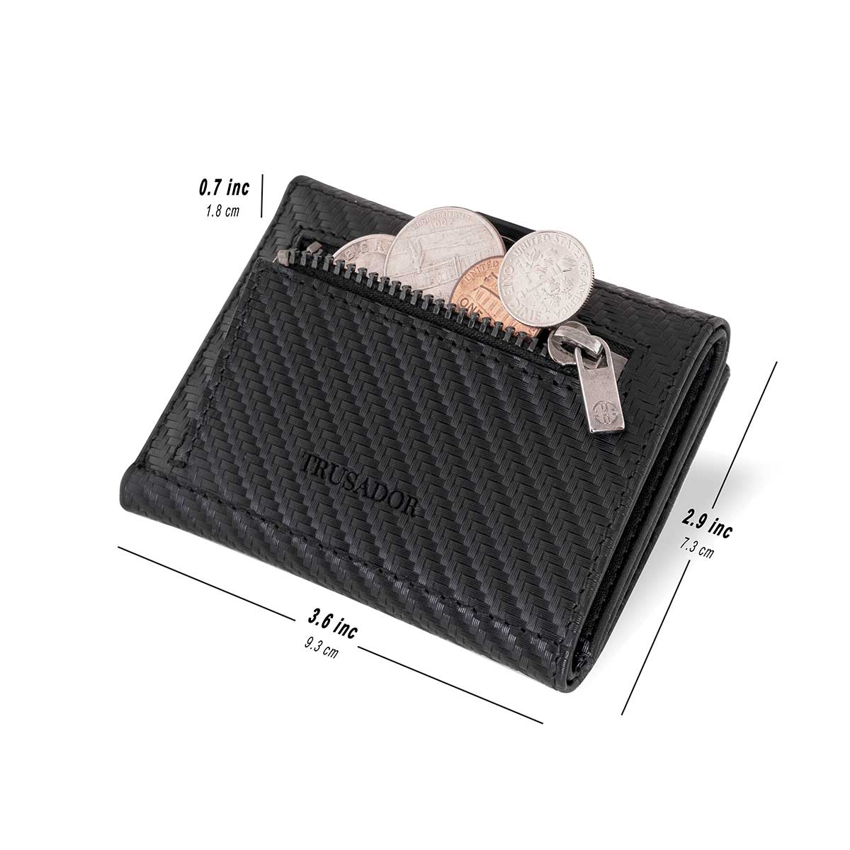 Verona Air Tag With Coin Pocket Trusador