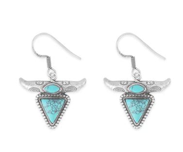 Desert Heart Turquoise Necklace and Earring Set Country in My Heart