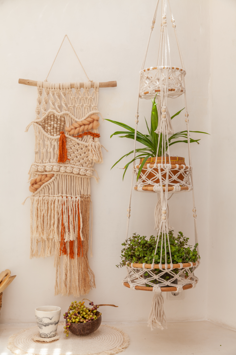 Terra Macraweave Wall Hanging Village Thrive