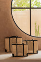 Dian Leather and Rattan Tote Bag Village Thrive