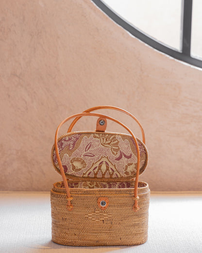 Opal Rattan Purse Village Thrive