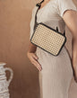 Vera Leather and Cane Belt Bag Village Thrive