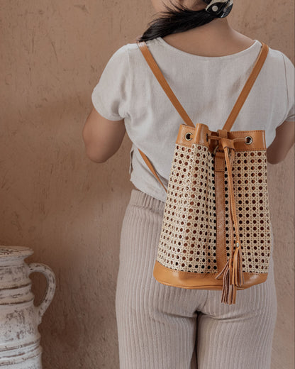 Raja Leather Backpack Village Thrive