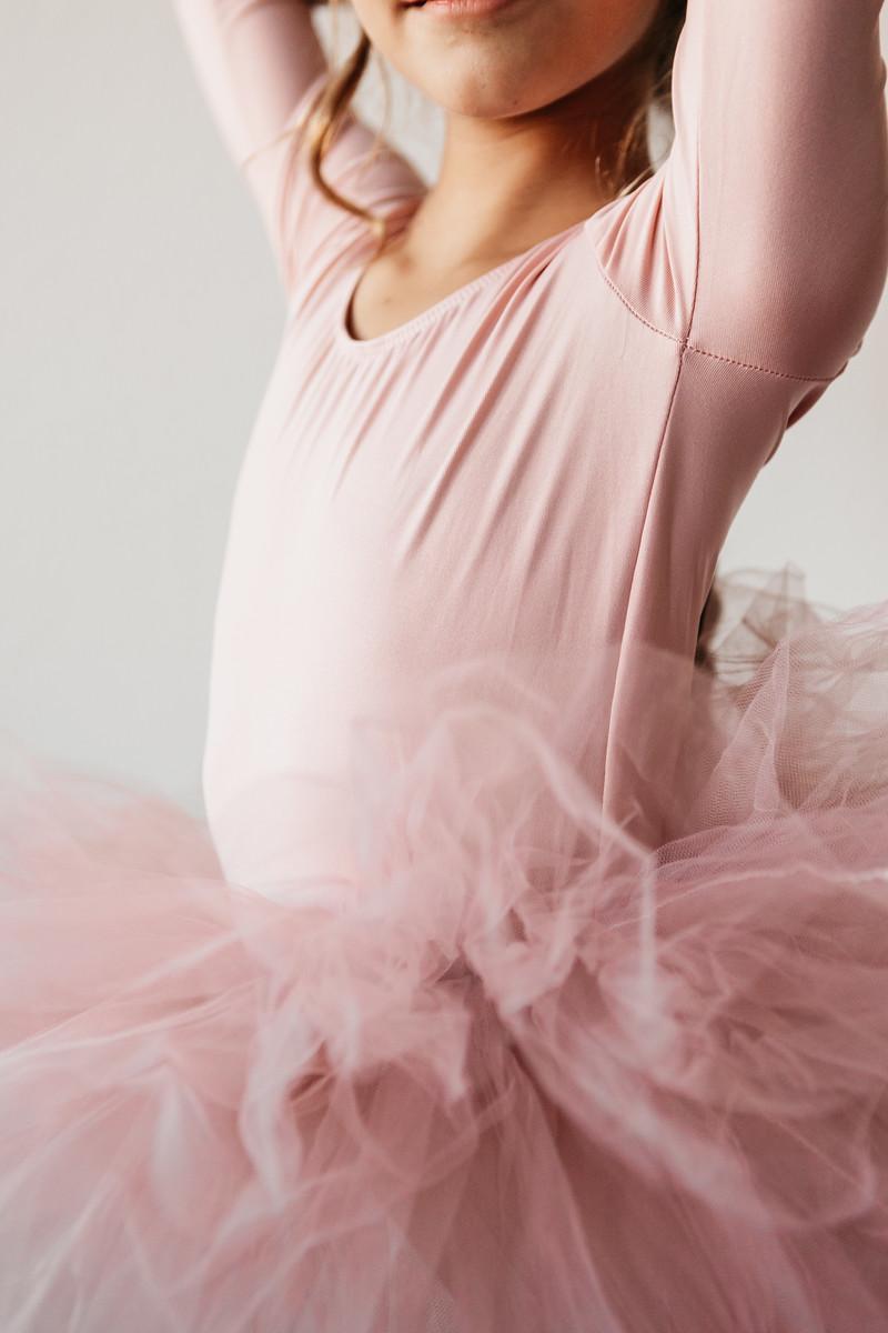 Vintage Pink 3/4 Tutu Leotard Mila & Rose ®