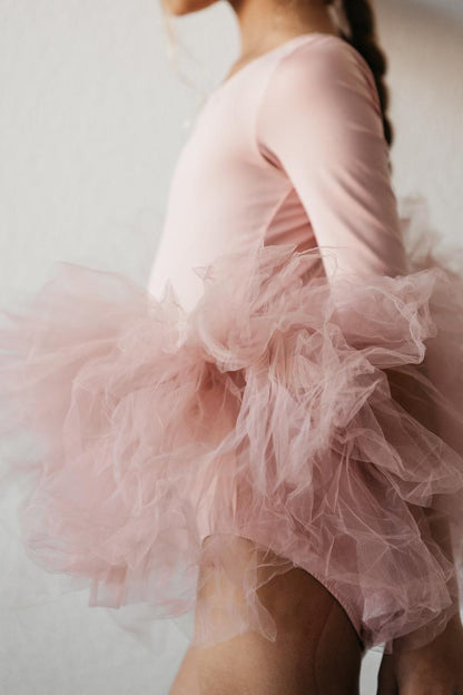Vintage Pink 3/4 Tutu Leotard Mila & Rose ®