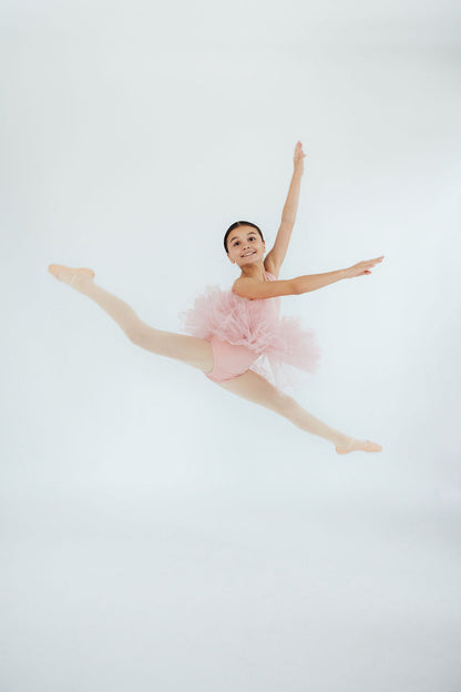Vintage Pink Tank Tutu Leotard