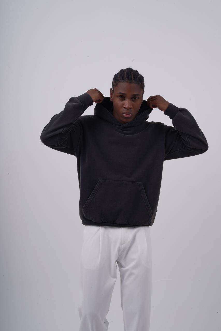 Vintage Wash Heavyweight Hoodie Withinblack