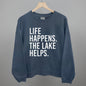 Life Happens. The Lake Helps. Ivy + Cloth